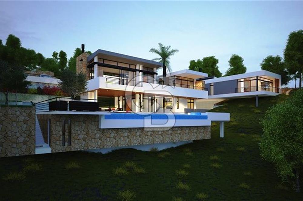 Kıbrıs Girne Bellapais'de Satılık Türk Koçanlı Özel Tasarım Villa