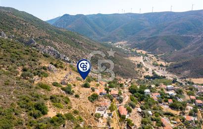 Karaburun Bozköy'de Full Deniz Manzaralı Kargir Ev ve Arsası