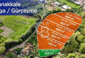 Çanakkale Biga Gürçeşme Satılık İmarlı Arsa