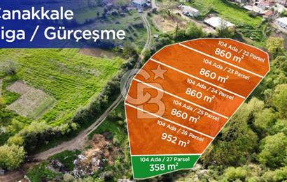 Çanakkale Biga Gürçeşme Satılık İmarlı Arsa