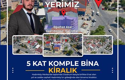 COLDWELL BANKERDAN KİRALIK 1300 m2 TİCARİ BİNA