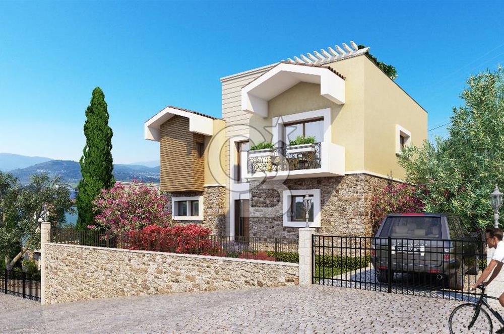 Milas Dörttepe Projeden Satılık 3+1 İkiz Villa