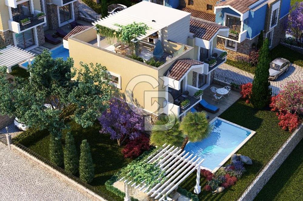 Milas Dörttepe Projeden Satılık 3+1 İkiz Villa