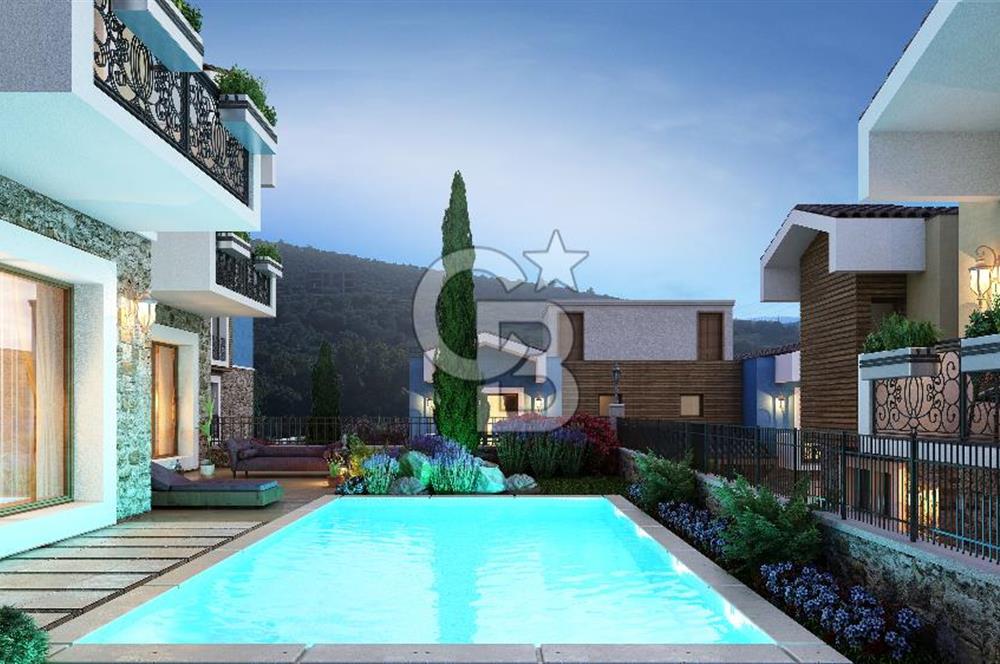 Milas Dörttepe Projeden Satılık 3+1 İkiz Villa