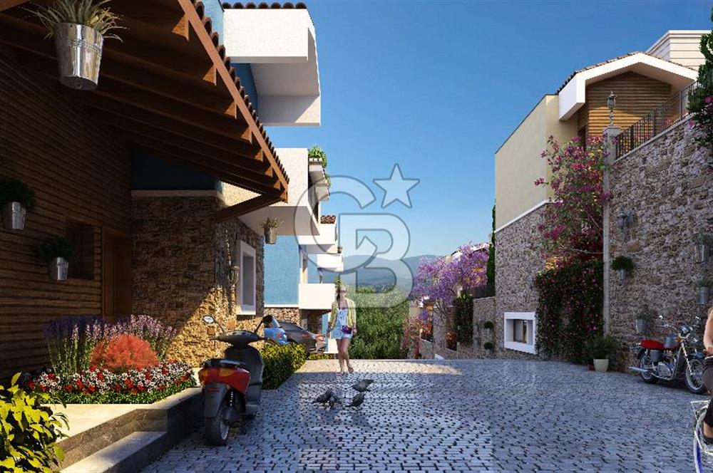 Milas Dörttepe Projeden Satılık 3+1 İkiz Villa