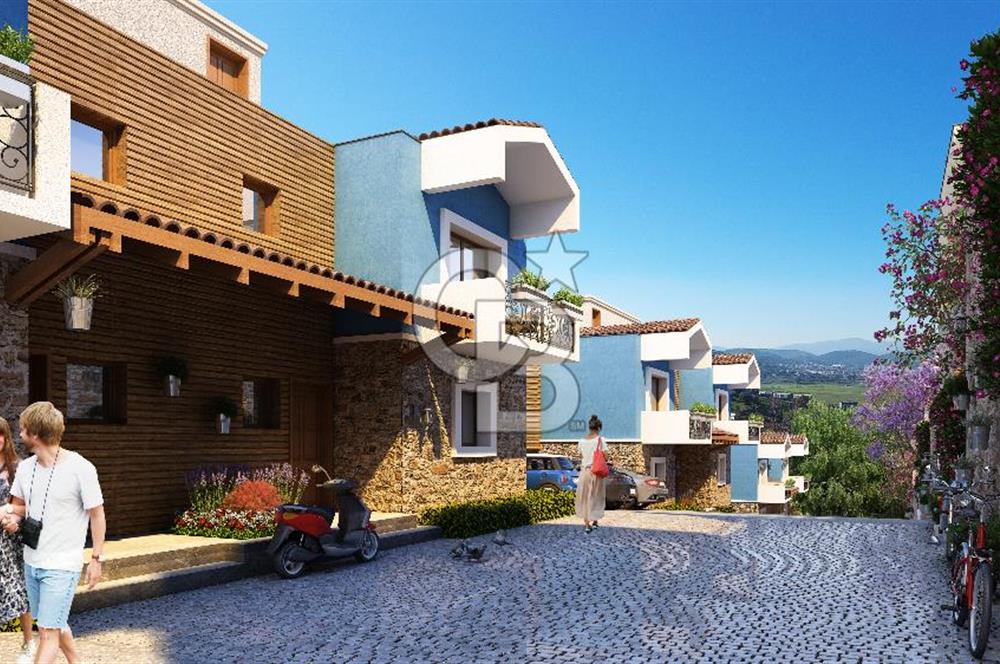 Milas Dörttepe Projeden Satılık 3+1 İkiz Villa