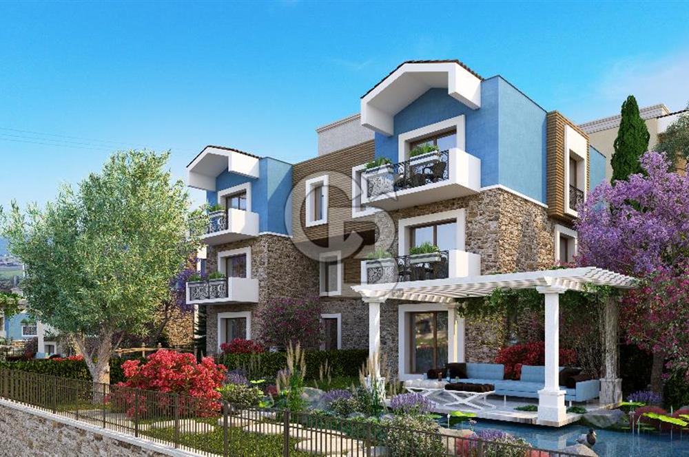 Milas Dörttepe Projeden Satılık 3+1 İkiz Villa