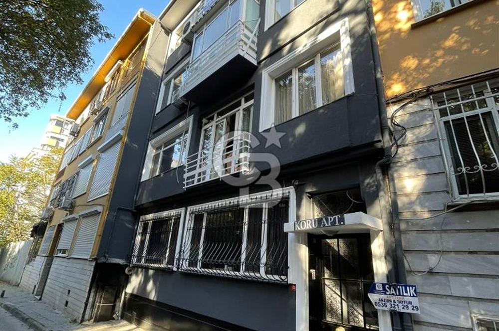 Fenerbahçe'de koru manzaralı yenilenmiş 75 m2 2+1 daire