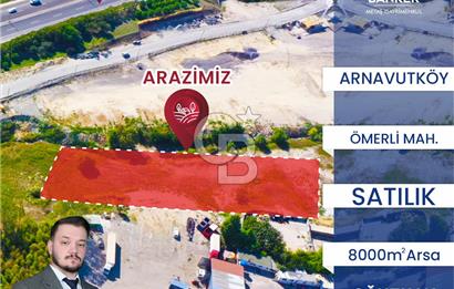 ÖMERLİDE OTOBAN CEPHE SATILIK ARSA