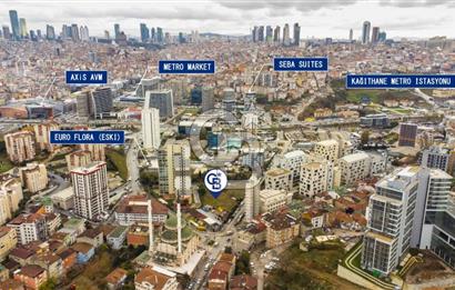 Kağıthane’de ticari ve konut imarlı 2518 m2 SATILIK arsa