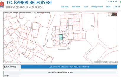 BALIKESİR KARESİ KOCAAVŞAR MAH. 370 m² İMARLI SATILIK ARSA