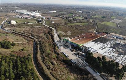 DÜZCE ÇİLİMLİ YOL CEPHELİ 7000 M2 KİRALIK FABRİKA