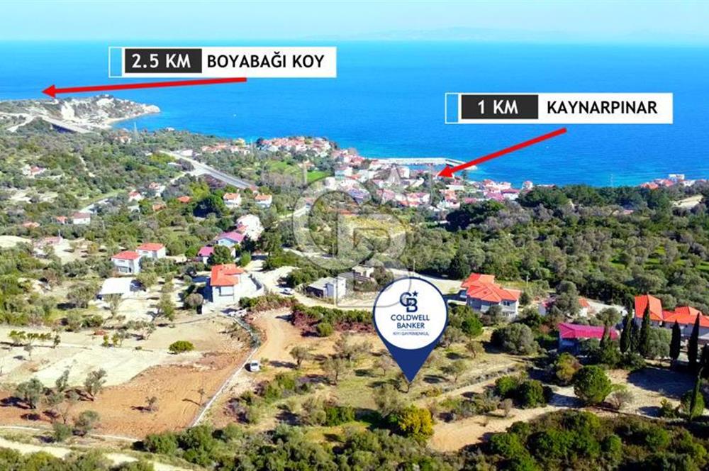 Karaburun İnecik Kaynarpınar'da Muhteşem Deniz Manzaralı Arsa