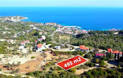 Karaburun İnecik Kaynarpınar'da Muhteşem Deniz Manzaralı Arsa