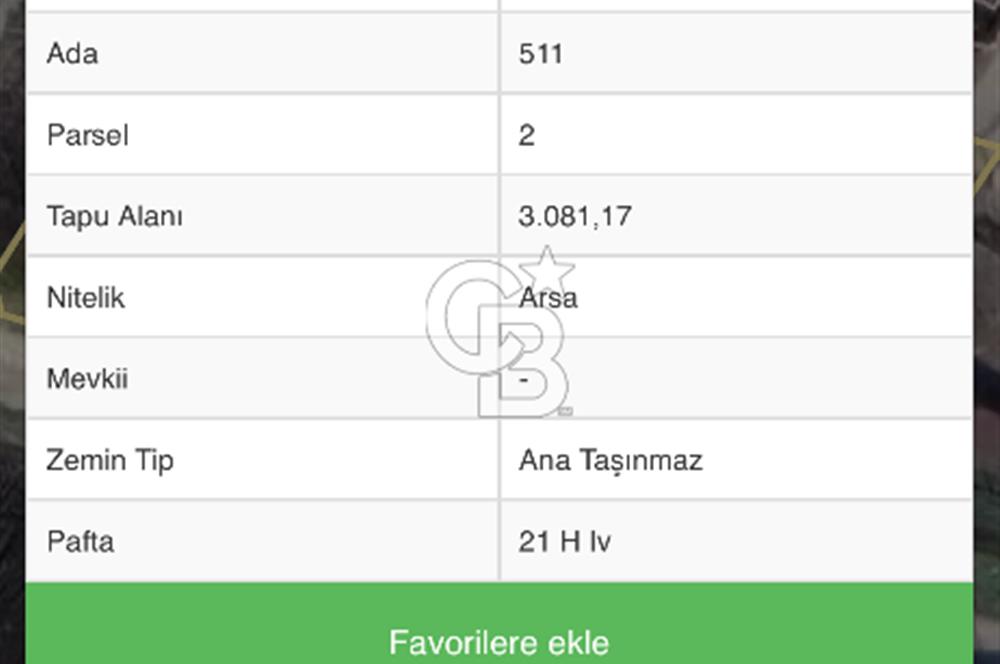 BÜYÜKÇEKMECE-KUMBURGAZ'DA 3082M2 DENİZ MANZARALI VİLLA İMARLI