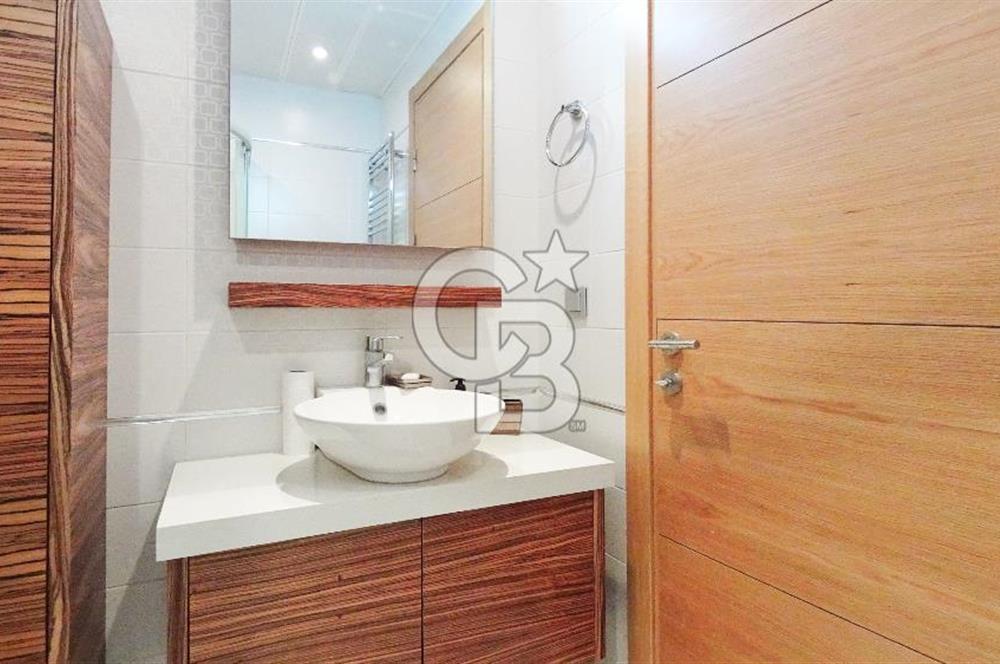 Mavişehir Modern 1 de Havuz Cepheli Eşyalı 1+1 Kiralık Daire