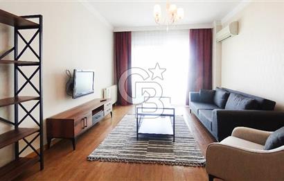 Mavişehir Modern 1 de Havuz Cepheli Eşyalı 1+1 Kiralık Daire