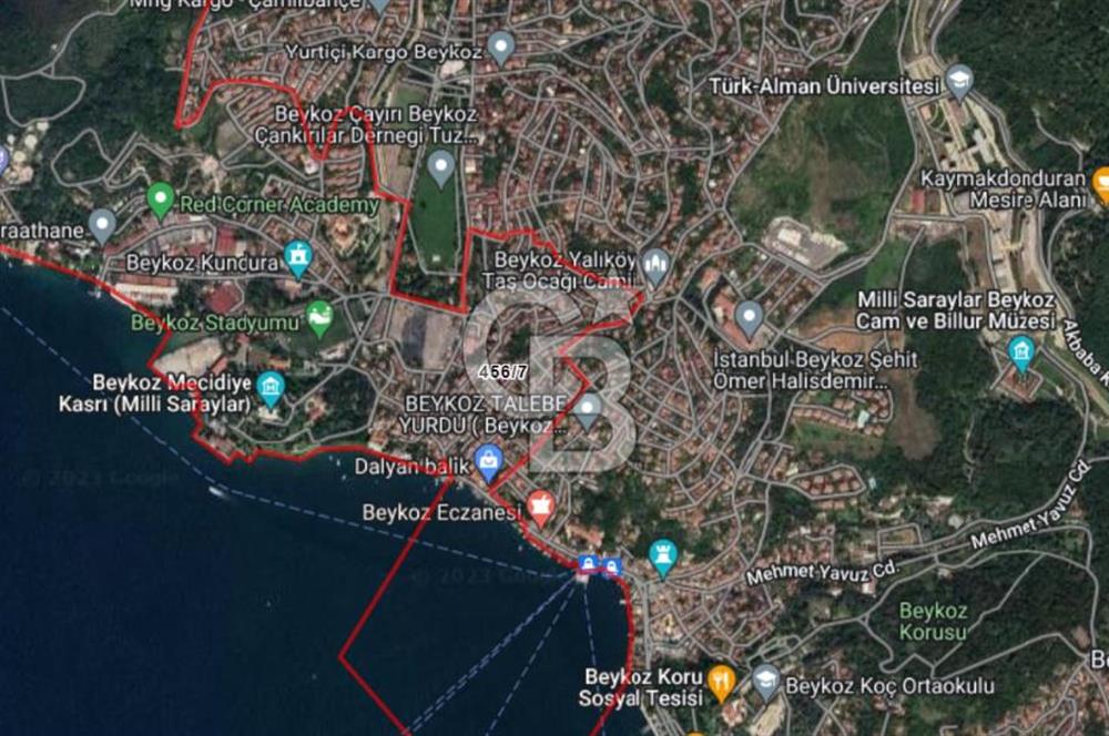 Boğazın İncisi Beykoz Yalıköy'de, Emsalsiz 293 m2 Satılık Arsa