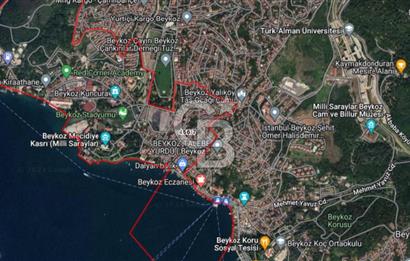 Boğazın İncisi Beykoz Yalıköy'de, Emsalsiz 293 m2 Satılık Arsa