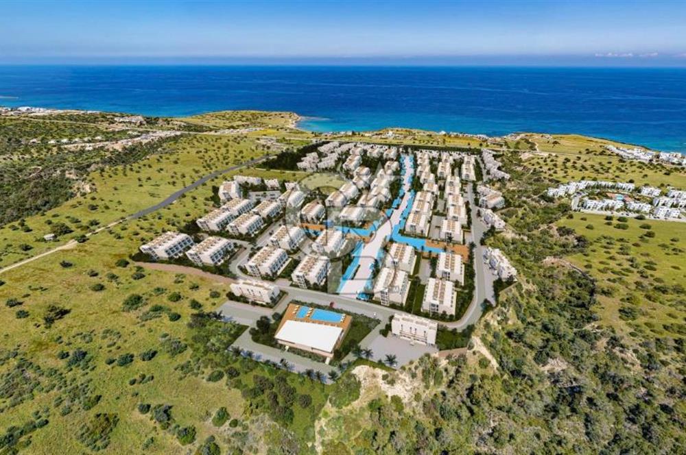 Kıbrıs Girne Esentepe de Deniz e Yürüme Mesafesinde  Benzersiz Ödeme Koşullarıyla 1+1 Daireler