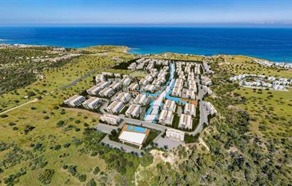 Kıbrıs Girne Esentepe de Deniz e Yürüme Mesafesinde  Benzersiz Ödeme Koşullarıyla 1+1 Daireler