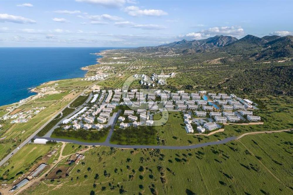 Kıbrıs Girne Esentepe de Deniz e 250 M. Benzersiz Ödeme Koşullarıyla 3+1 Bangalow 