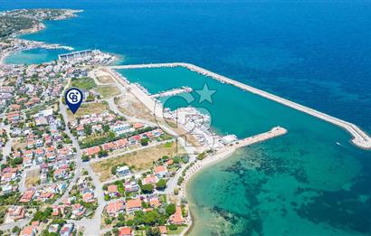 İzmir Karaburun Mordoğan'da Full Deniz Manzaralı Arazi