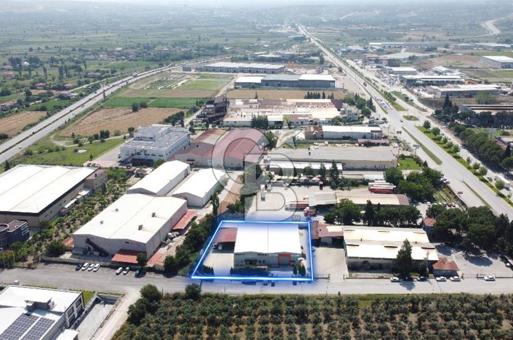 Akhan Sanayi İmarlı 2454m² Arsa İçinde 1200 m² Satılık Fabrika