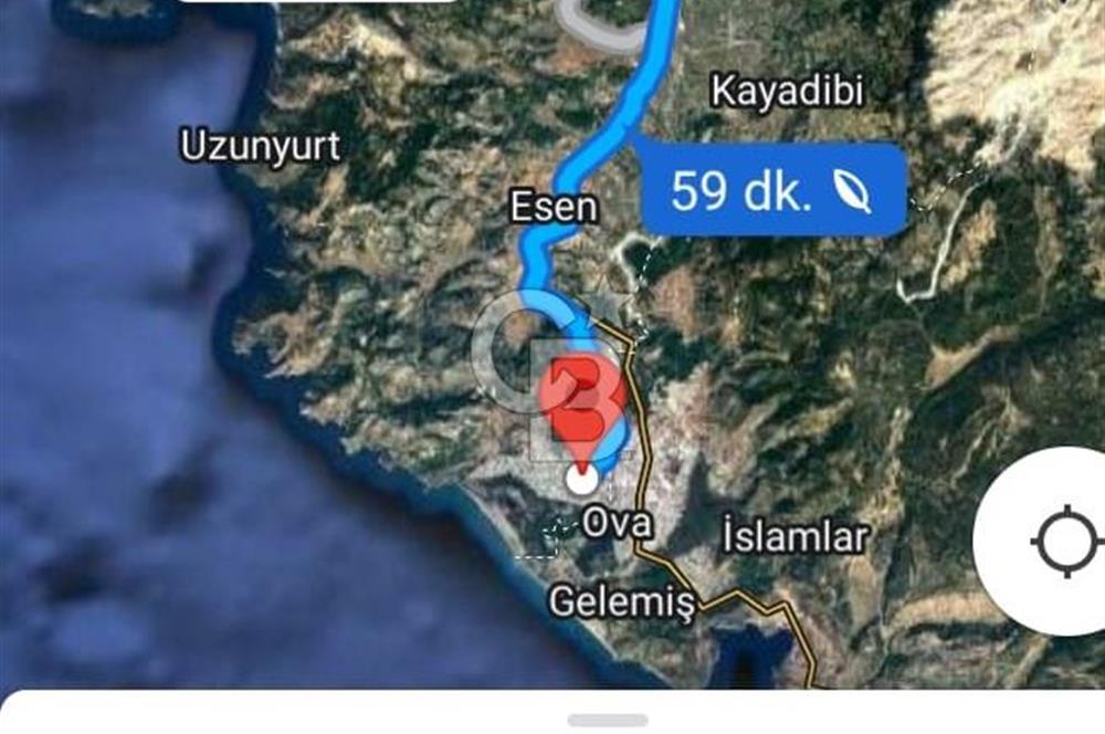 CB LOFT 2 'DEN SEYDİKEMER'DE PATARA PLAJINA YAKIN 710 M2 VİLLA PARSELİ