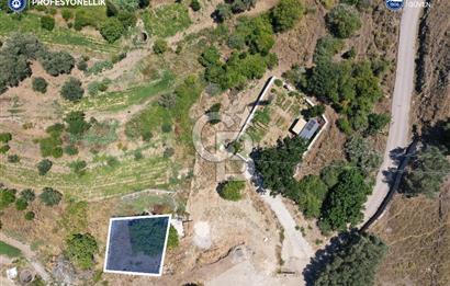 İzmir Karaburun Çullu'da Deniz Manzaralı 195 m² Bahçe