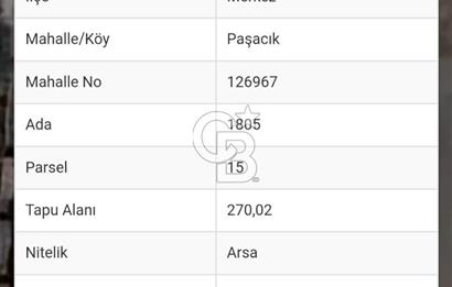 AKSARAY PAŞACIK MEVKİ KONUT İMARLI SATILIK ARSA