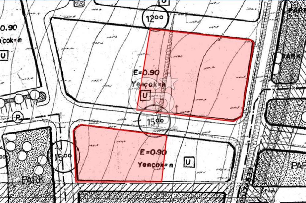 Tavlusun da Satılık Parseller 6400 m2 Temiz Villa-Konut Parseli