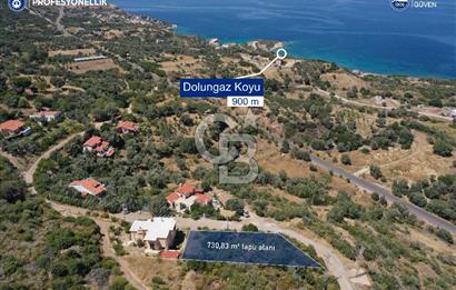 Karaburun Merkez'de 730 M² Deniz Manzaralı İmarlı Arsa