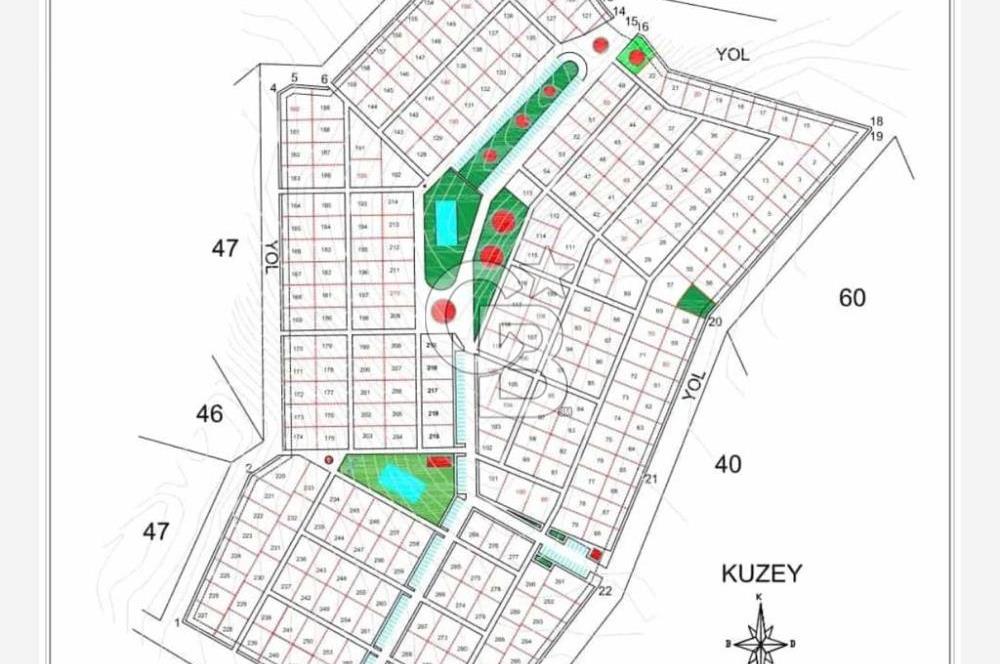 Mersin Erdemli Ayaş Mevkii Deniz Manzaralı Satılık Villa Arsası