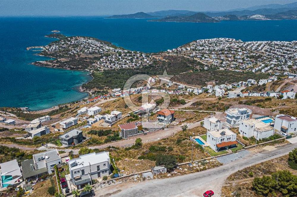 Milas Boğaziçi Deniz Manzaralı Satılık İmarlı Arsa