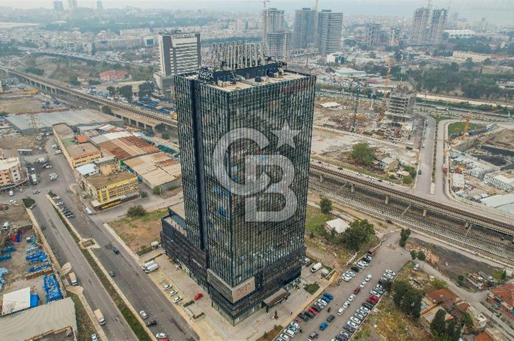 İzmir Halkapınar Megapol Çarşı Kule Tam Fatura Satılık 2+1 Ofis