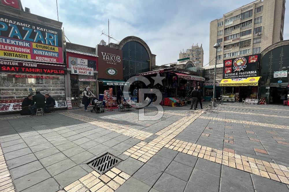 CB MORE - KAPALI ÇARŞI'DA İŞLEK YERDE 20 M2 SATILIK DÜKKAN