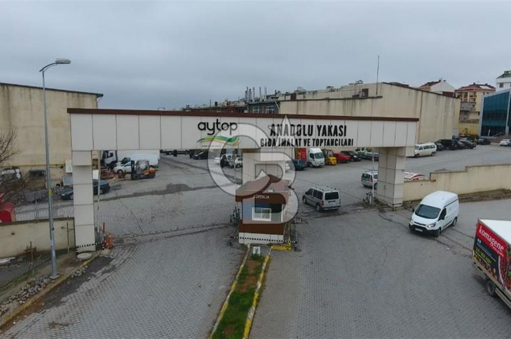 SULTANBEYLİ AYTOP GIDA SİTESİNDE İMALATA UYGUN DEPO 500 m2