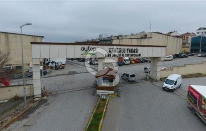 SULTANBEYLİ AYTOP GIDA SİTESİNDE İMALATA UYGUN DEPO 500 m2