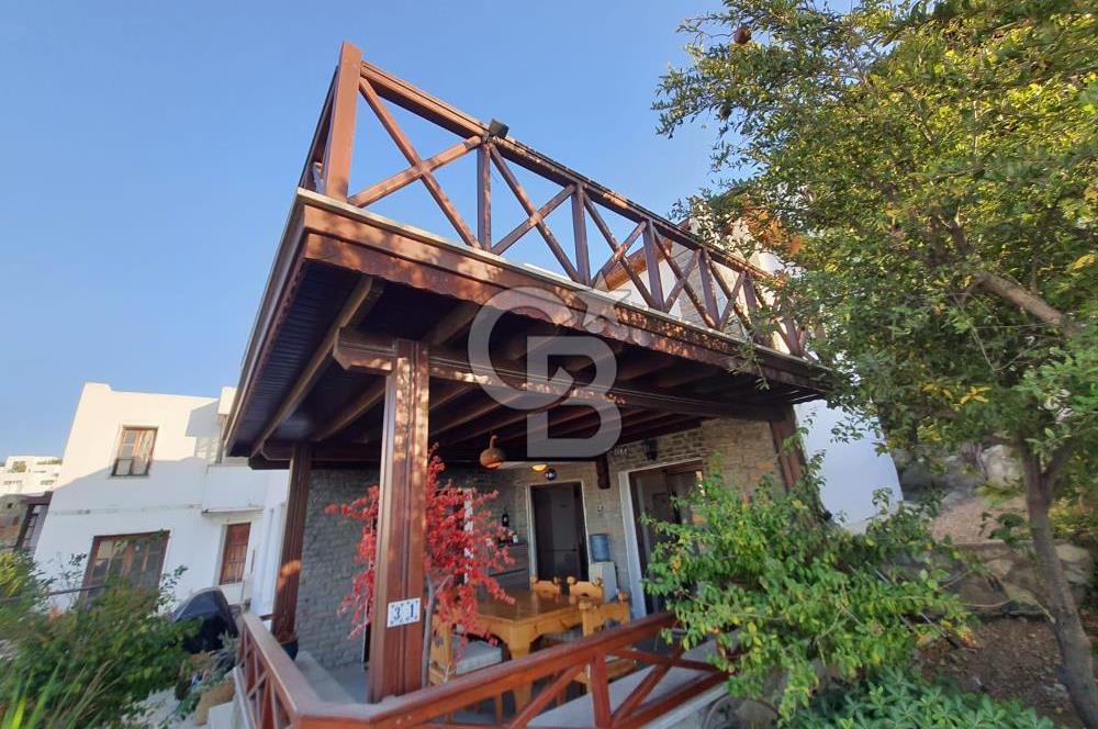 Bodrum Es Dorlion Sitesi'nde Deniz Manzaralı Satılık 3+1 Villa