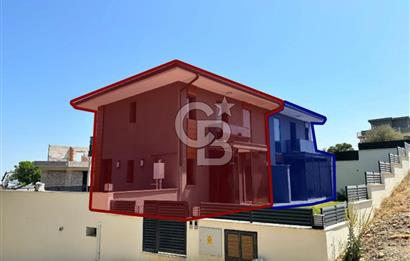 Urla Kalabak'ta Deniz Manzaralı Sıfır Bina Satılık Villa