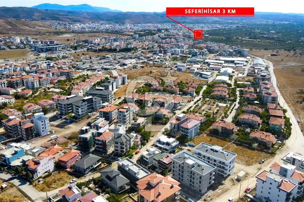 Seferihisar Satılık Villa Camikebir Karakayalar İkiz Villa 3+1 Ön Cephe