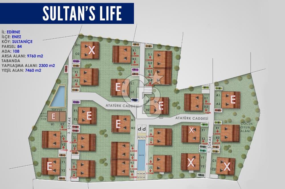 Dublex Villa on Enez Sultan's Life
