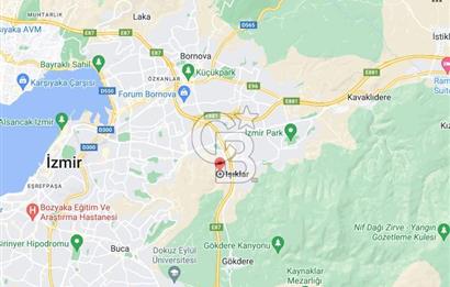 Bornova Işıklar Mah. İmarın Bitişiğinde Yatırıma Uygun Satılık 2890 m2 Arazi