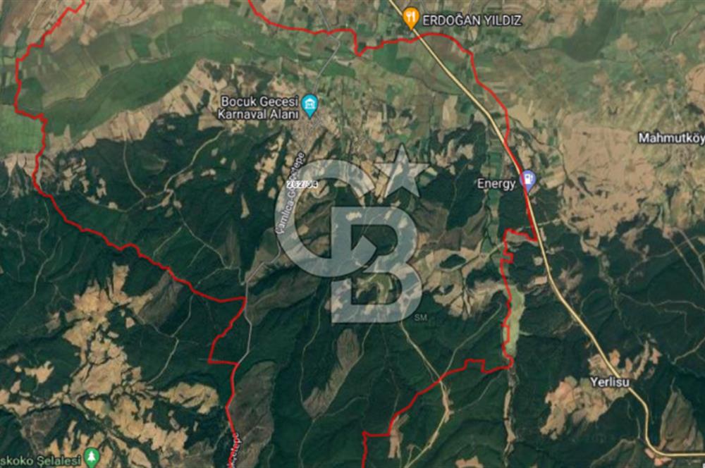 Edirne Keşan Çamlıca Satılık 1.859 M2 Bağ niteliğinde arazi