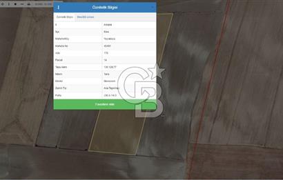 BALA KADASTRAL YOLA CEPHE TEK TAPU KÖK TAPU SATILIK TARLA