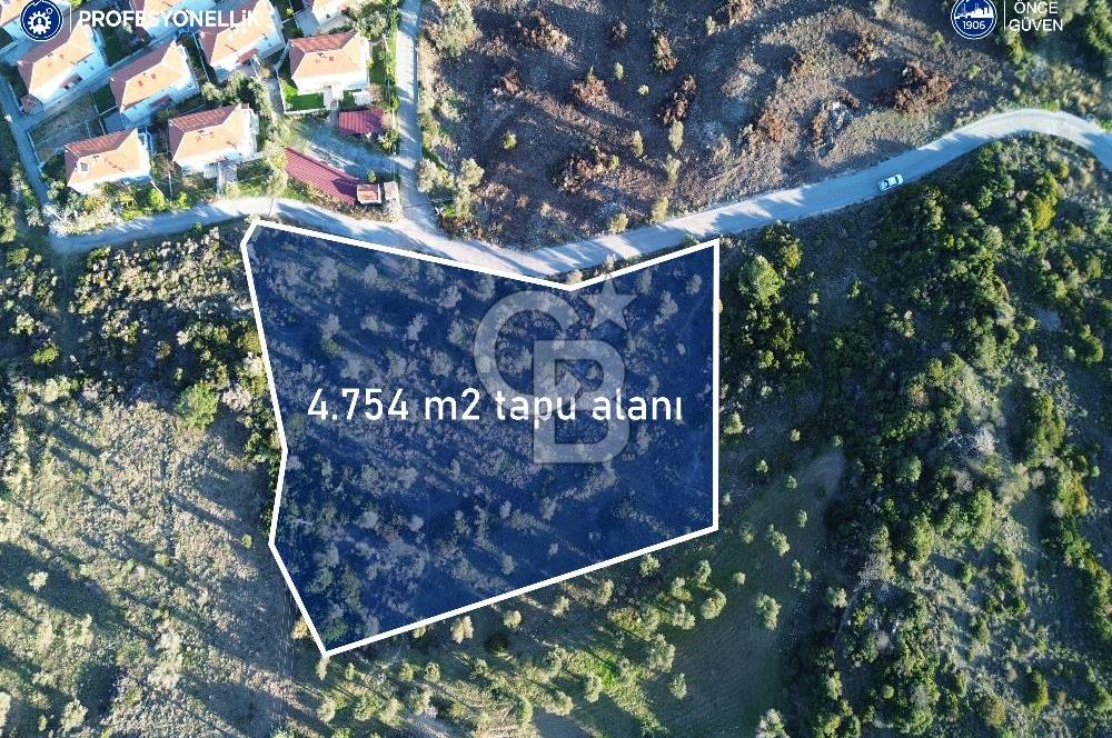 Karaburun Anbarseki'de 4754 m² Deniz Manzaralı Arsa