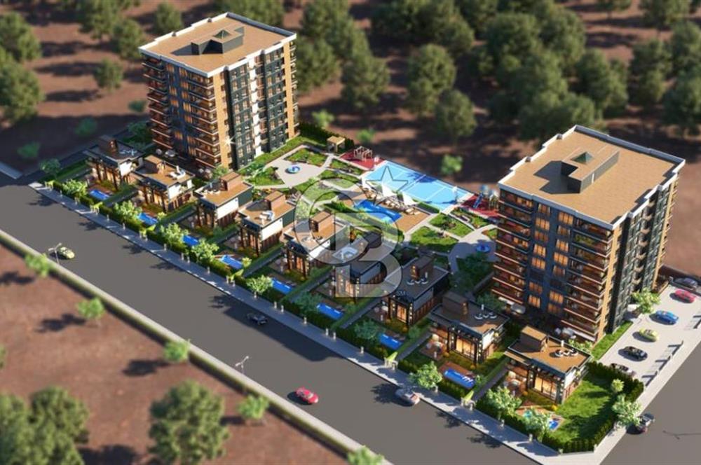 ÇANAKKALE ESENLER ARDES SAFİR'DE GİRİŞ KAT BAHÇELİ 3+1 DAİRE