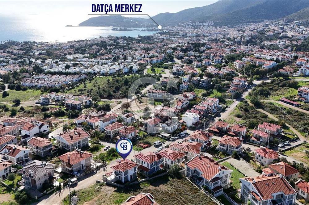 Datça Burgaz Müstakil Bahçeli Deniz Manzaralı Satılık 2+1 Villa