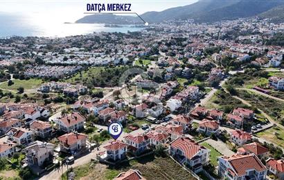 Datça Burgaz Müstakil Bahçeli Deniz Manzaralı Satılık 2+1 Villa